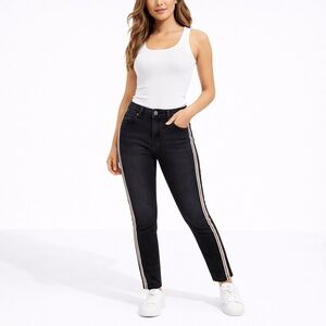 Topshop Jamie High Waist Gray Skinny Jeans Womens Ankle Grazer Stretch